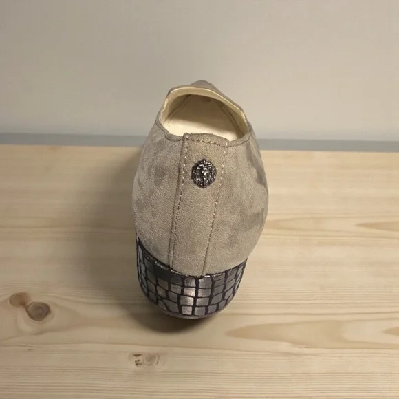 Anne Klein Taupe Suede Flats - Picture 8 of 8